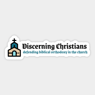 Discerning Christians Sticker